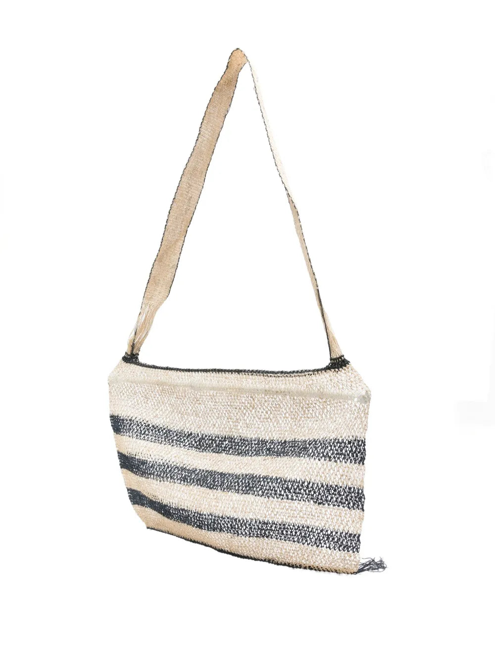 SLO_HAND_MADEstriped-detail shoulder bag