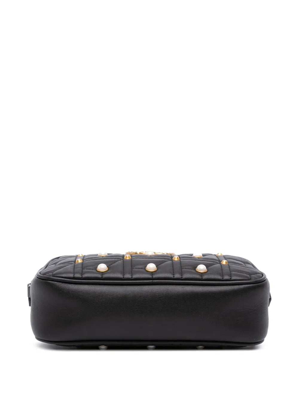Pre-OwnedGucci Pre-Owned2016-2025 Small GG Marmont Matelasse Leather Pearl Studded crossbody bag