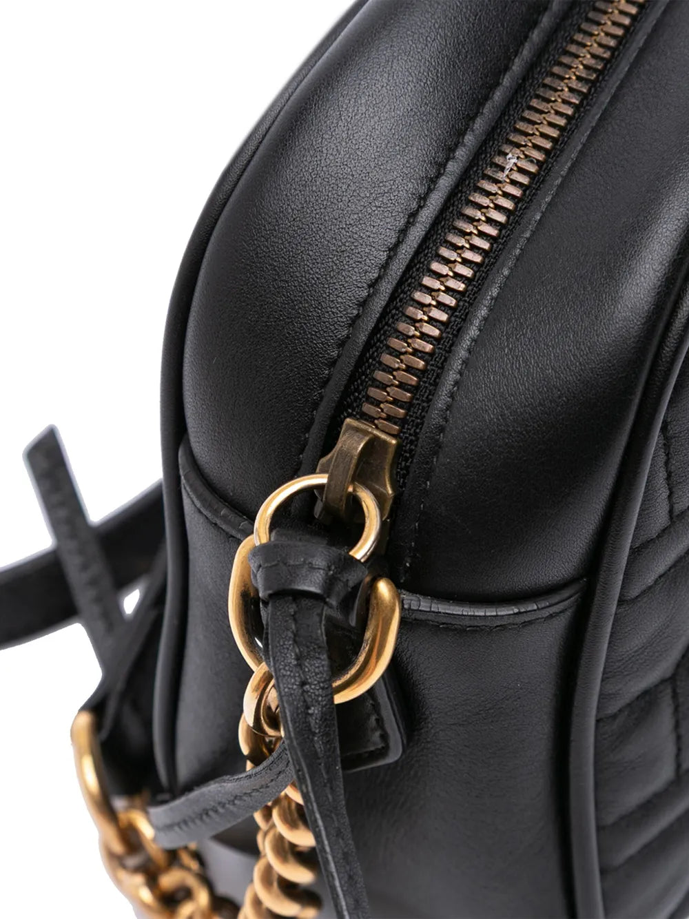 Pre-OwnedGucci Pre-Owned2016-2025 Small GG Marmont Matelasse Leather Pearl Studded crossbody bag