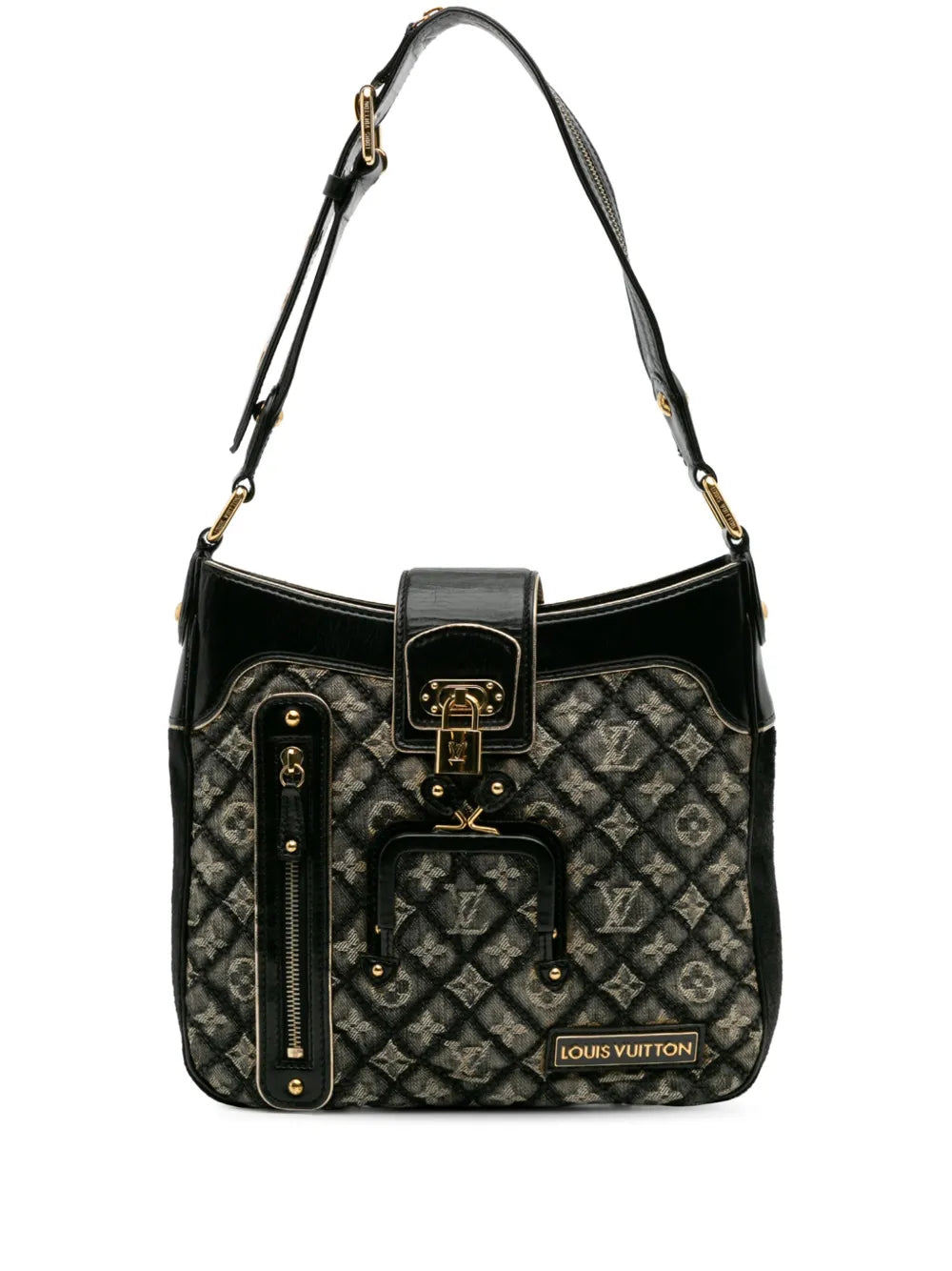 Pre-OwnedLouis Vuitton Pre-Owned2006 Quilted Monogram Denim Musette shoulder bag