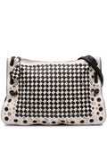 Pre-OwnedBottega Veneta Pre-Owned2012-2025 Nappa Intrecciato Check Grommet Palio crossbody bag