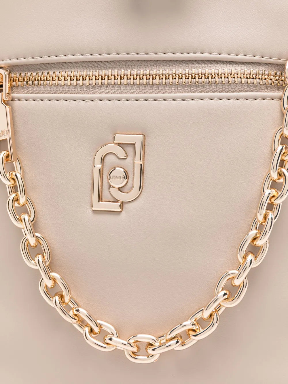 LIU JOchain-detail drawstring bucket bag