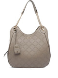 LIU JOlogo-plaque chain shoulder bag