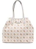 GUESS USANeda logo-plaque tote bag