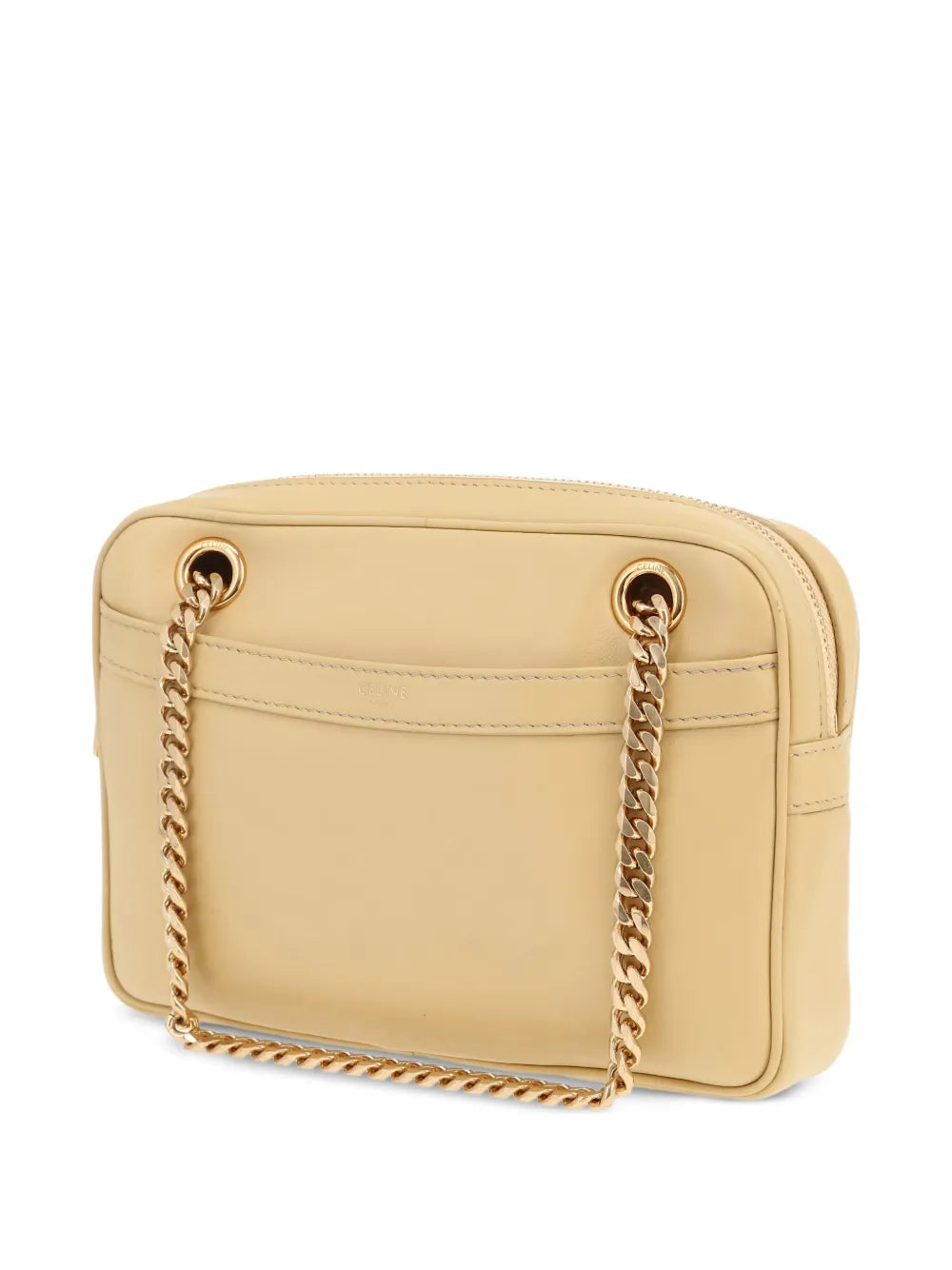 Pre-OwnedCeline Pre-Ownedchain-strap leather shoulder bag