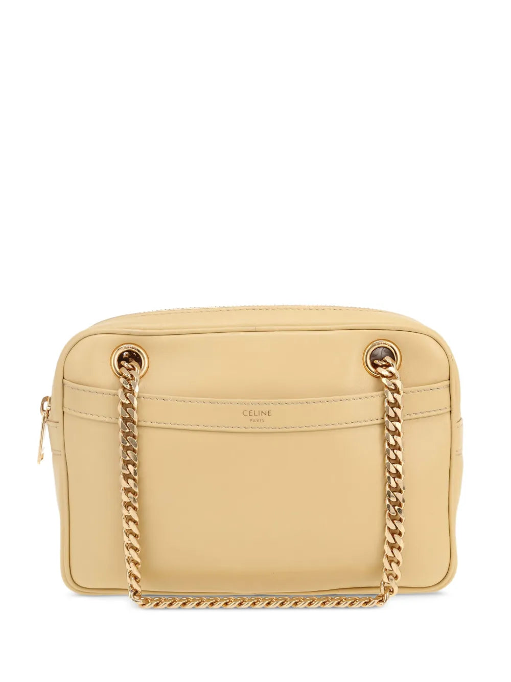 Pre-OwnedCeline Pre-Ownedchain-strap leather shoulder bag