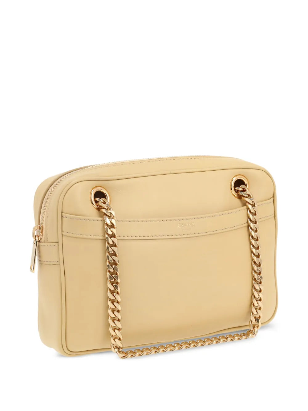 Pre-OwnedCeline Pre-Ownedchain-strap leather shoulder bag