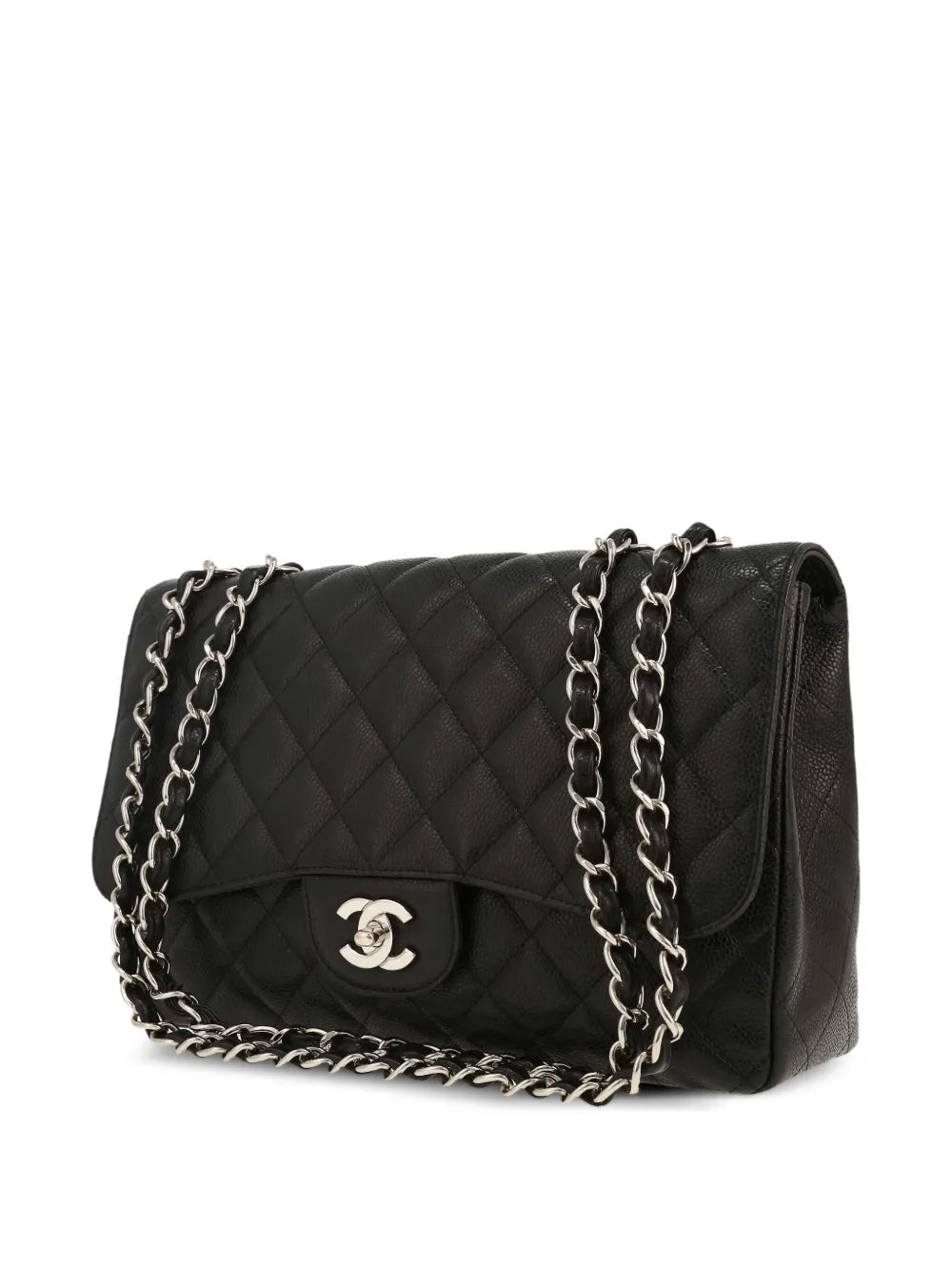 Pre-OwnedCHANEL Pre-Owned2010 Timeless Jumbo shoulder bag