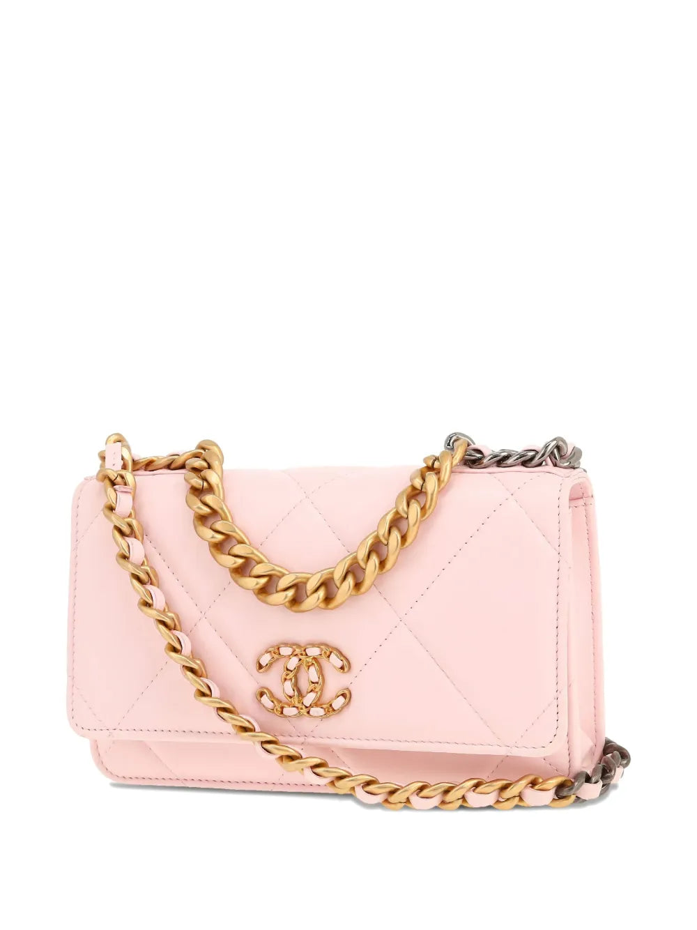 Pre-OwnedCHANEL Pre-OwnedWallet on Chain 19 shoulder bag