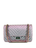Pre-OwnedCHANEL Pre-Owned2018s 2.55 chevron quilted shoulder bag