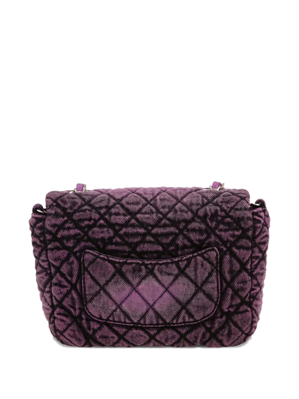 Pre-OwnedCHANEL Pre-Owneddiamond-quilted denim cross body bag