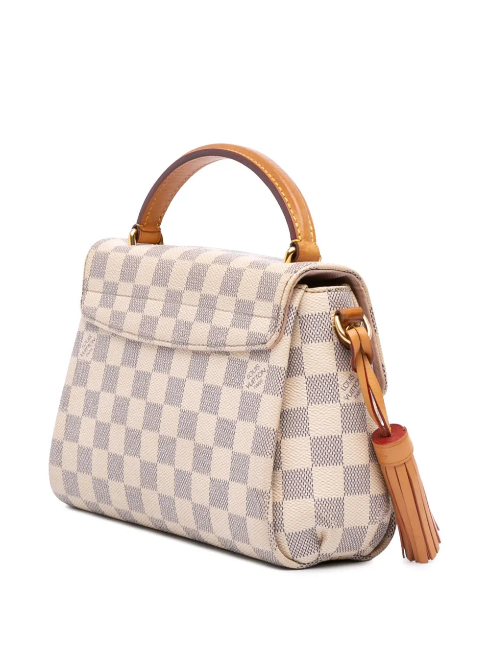 Pre-OwnedLouis Vuitton Pre-Owned2017 Damier Azur Croisette satchel