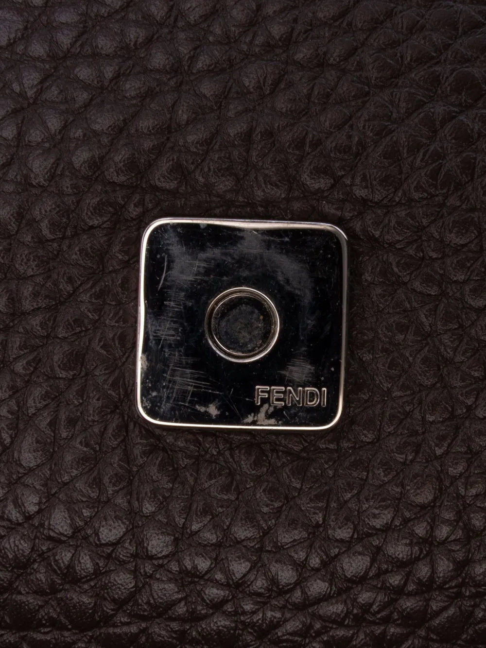 Pre-OwnedFendi Pre-Owned2000-2010 Leather Selleria Convertible Baguette satchel