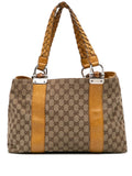 Pre-OwnedGucci Pre-Owned2016-2024 Medium GG Canvas Bamboo Libeccio tote bag