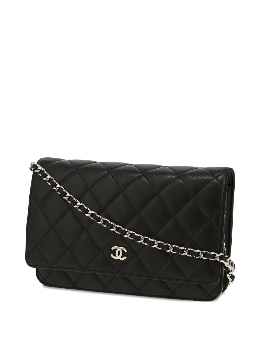 Pre-OwnedCHANEL Pre-Ownedquilted chain-strap shoulder bag