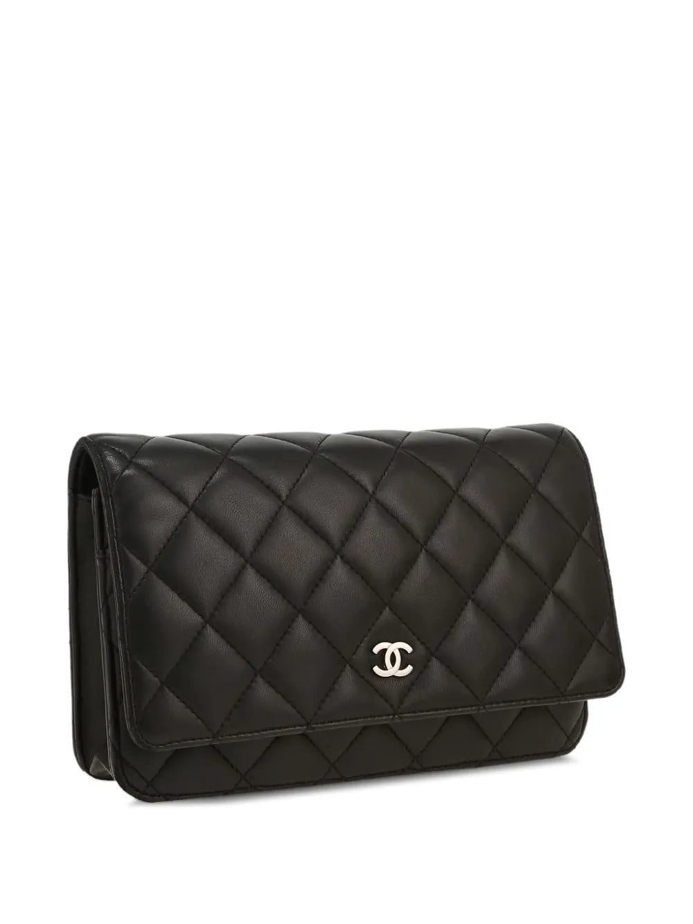 Pre-OwnedCHANEL Pre-Ownedquilted chain-strap shoulder bag