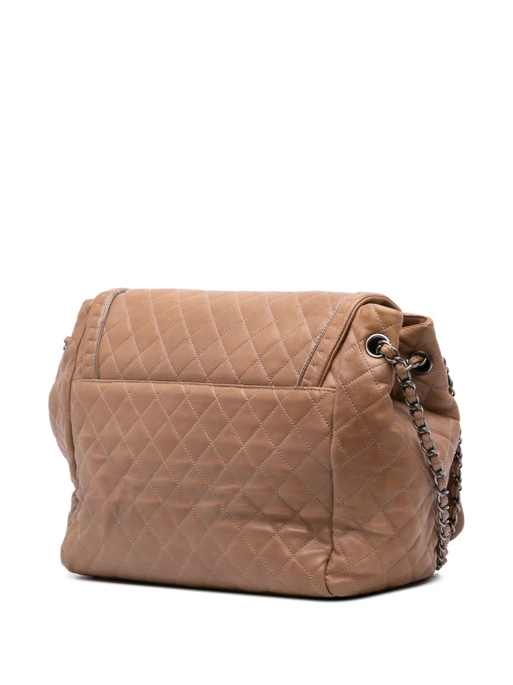 Pre-OwnedCHANEL Pre-Owned2011 Large Quilted Calfskin Istanbul Accordion Flap shoulder bag