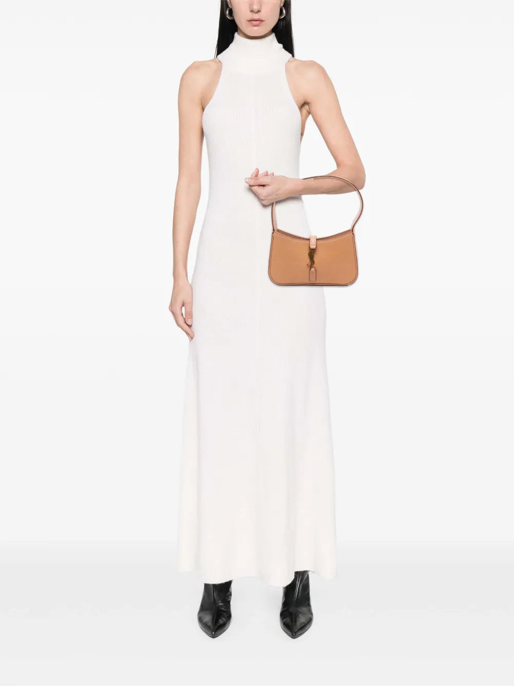 Pre-OwnedSaint Laurent Pre-Owned2022 Mini Smooth Calfskin Le 5 a 7 Hobo shoulder bag