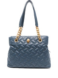Kurt Geiger LondonKensington quilted chain-detail tote bag