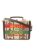 Pre-OwnedGucci Pre-Owned2016-2025 100 Centennial Canvas Music Is Mine Beauty Case vanity bag