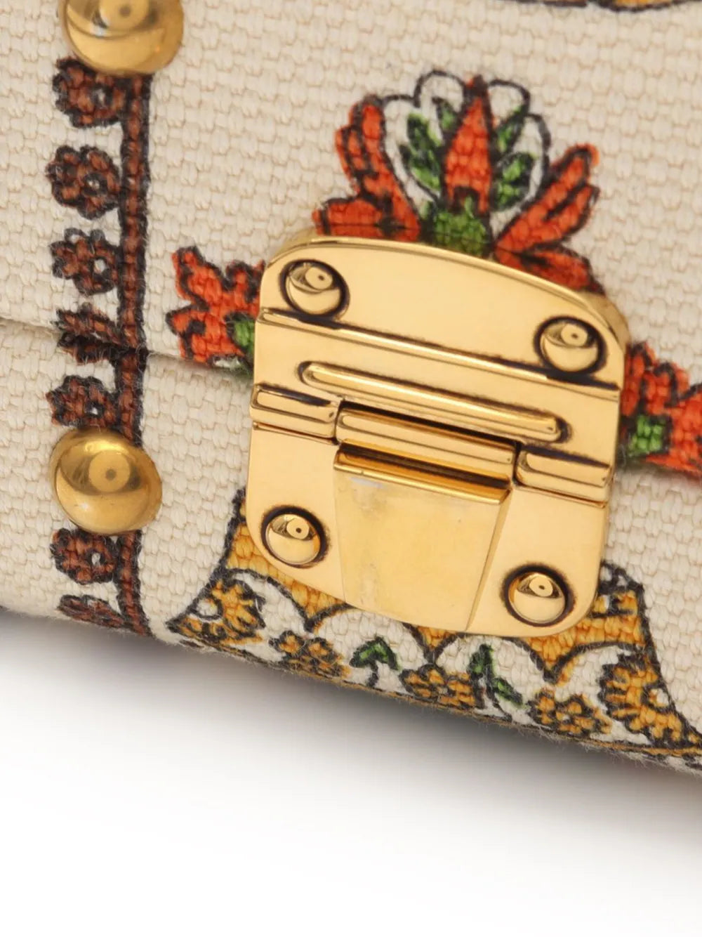 Pre-OwnedGucci Pre-Owned2016-2025 100 Centennial Canvas Music Is Mine Beauty Case vanity bag
