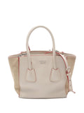 Pre-OwnedPrada Pre-Owned2000-2025 Mini Scamosciato Trimmed Glace Calf Twin Pocket satchel