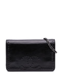 Pre-OwnedCHANEL Pre-Owned2013-2014 CC Embossed Lambskin Wallet on Chain crossbody bag