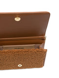 Love Moschinoshearling chain-strap cross body bag
