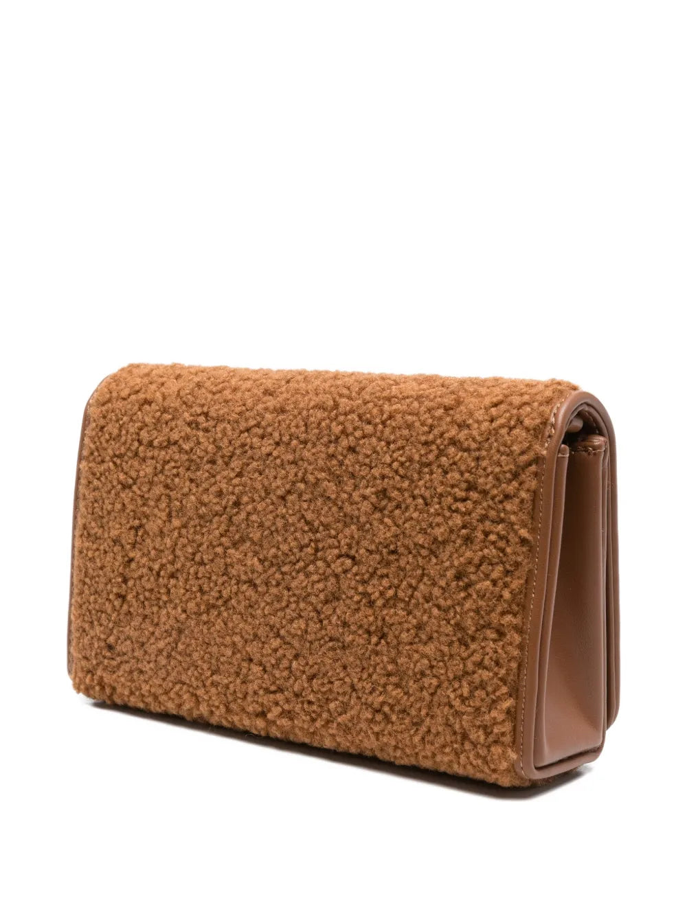 Love Moschinoshearling chain-strap cross body bag
