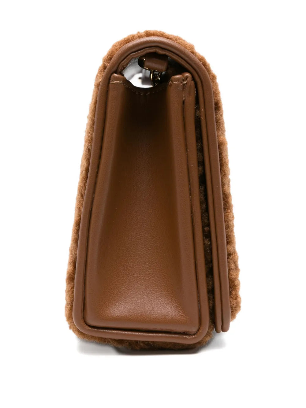 Love Moschinoshearling chain-strap cross body bag