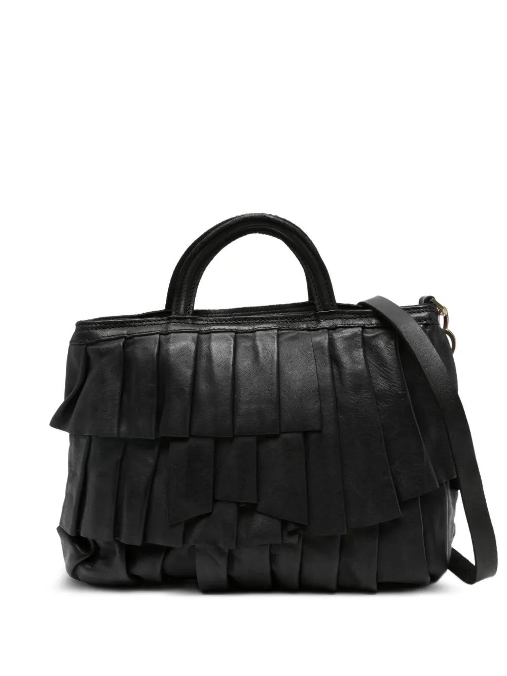 Caterina Lucchismall Adele pleated-effect zipped-top satchel