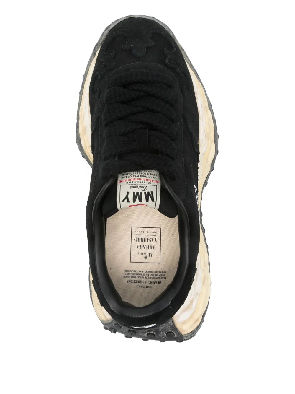 Maison Mihara Yasuhiro Larry Og Suede Low-Top Sneakers