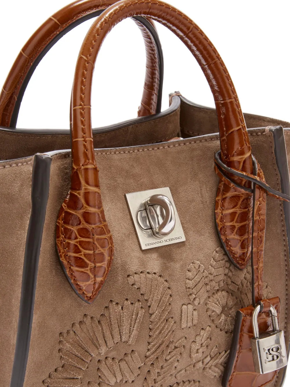 Ermanno Scervinomini Maggie embroidered tote bag