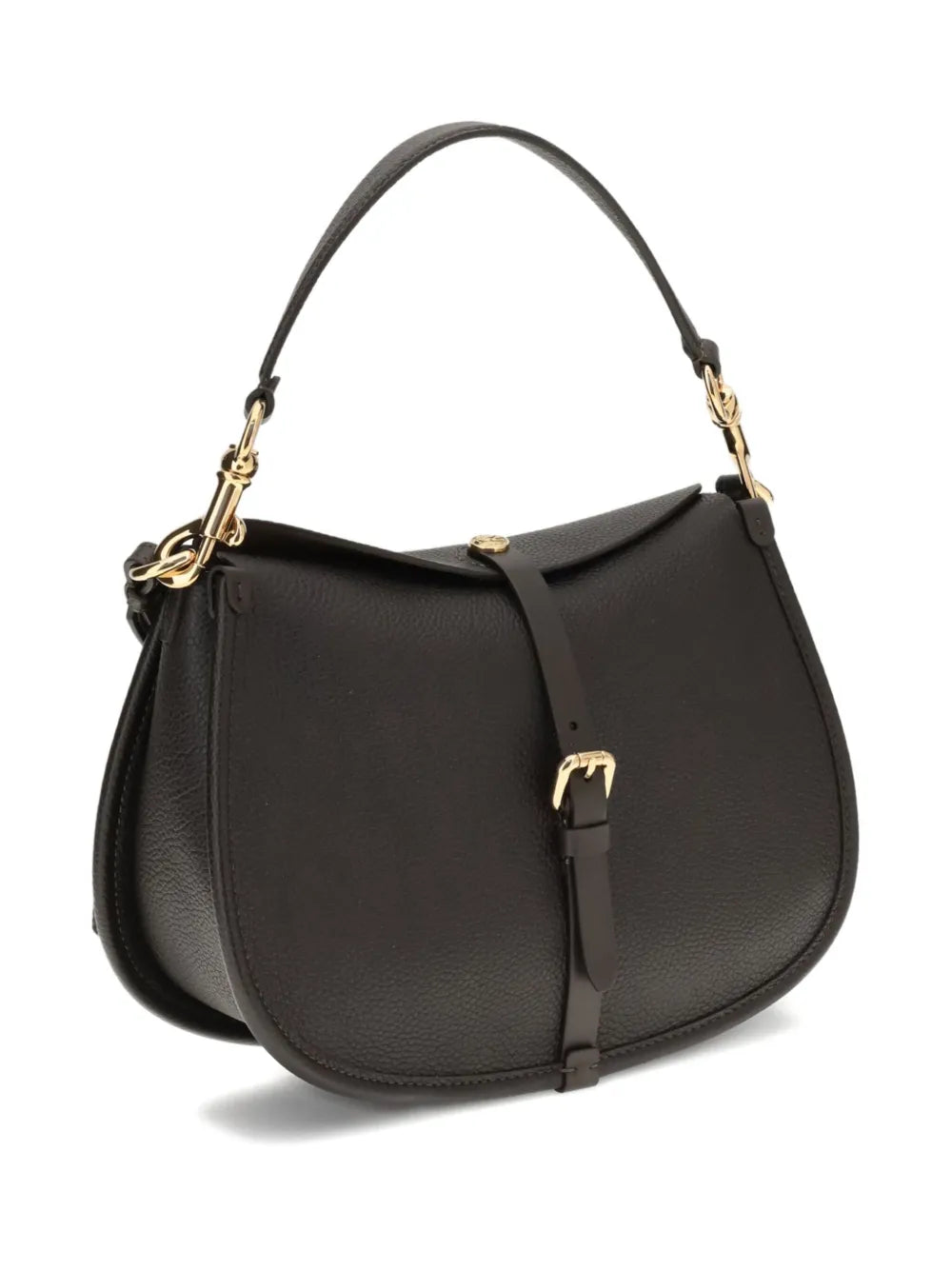 ETROmedium buckle-fastening pebble-leather shoulder bag