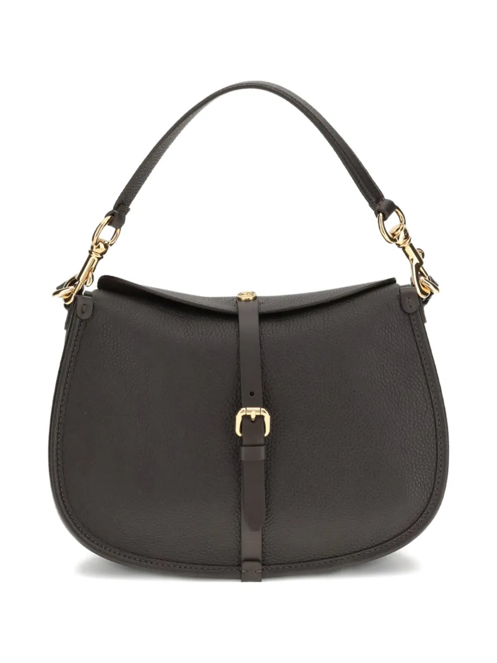 ETROmedium buckle-fastening pebble-leather shoulder bag