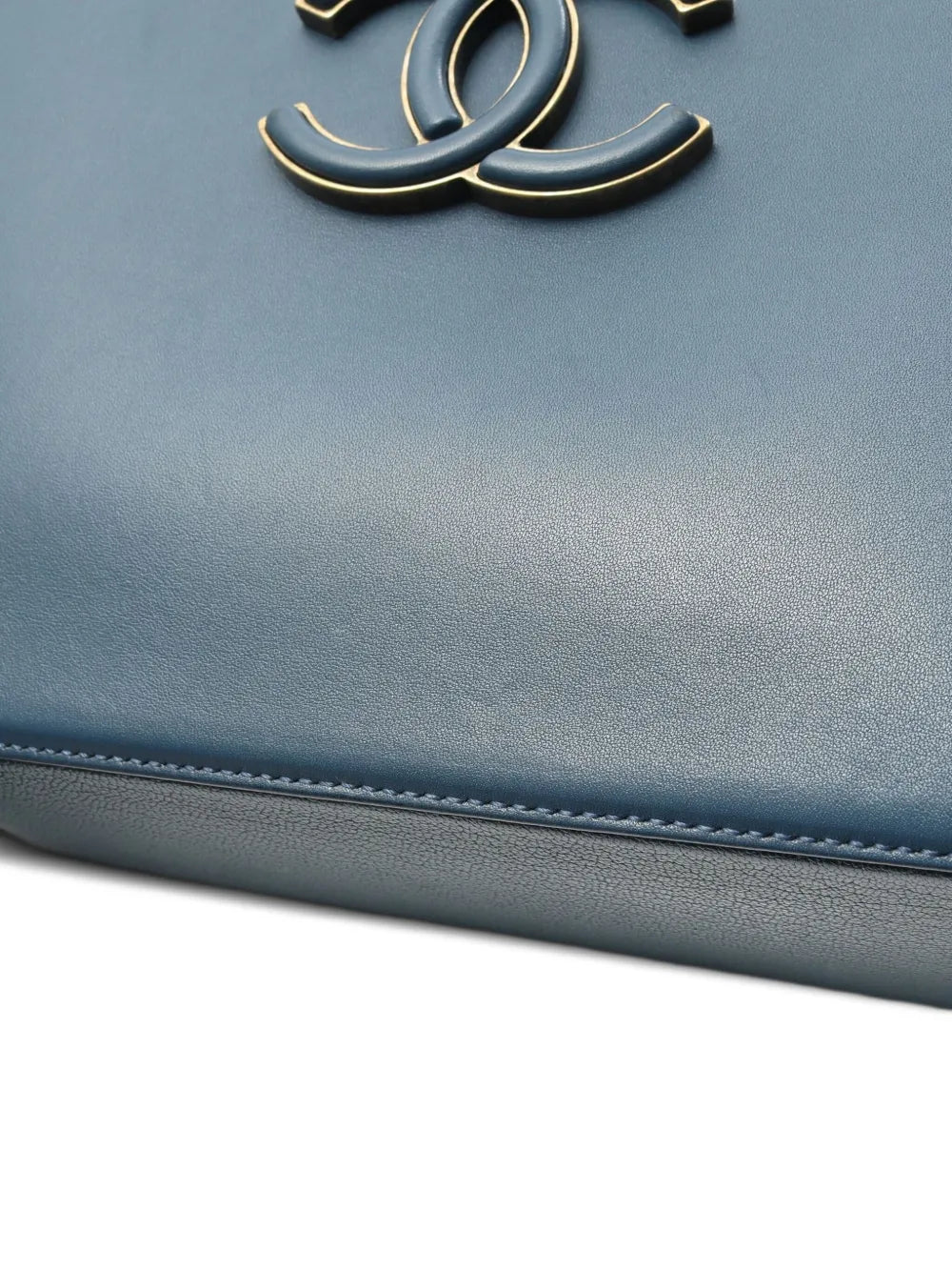 Pre-OwnedCHANEL Pre-Owned2016-2017s Coco Mark leather shoulder bag