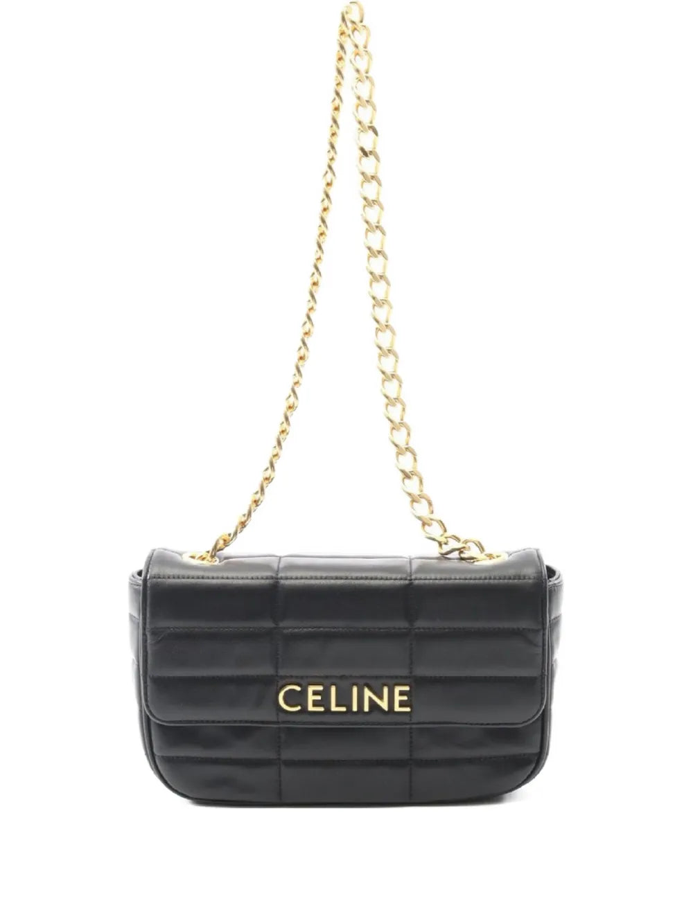 Pre-OwnedCeline Pre-Owned2010 quilted chain shoulder bag