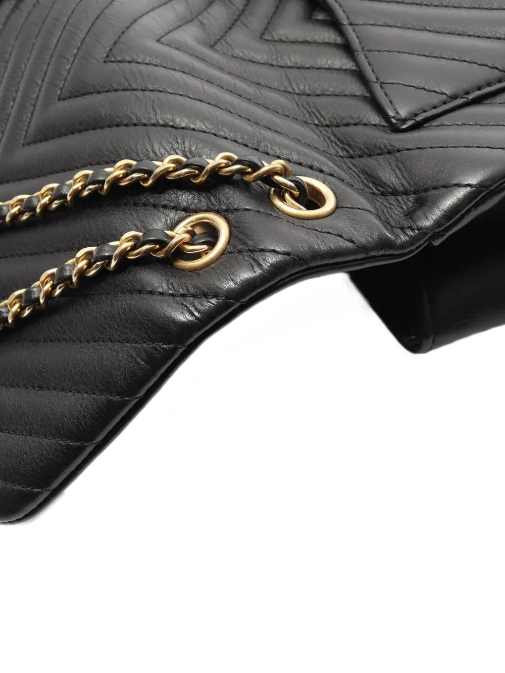 Pre-OwnedCHANEL Pre-Owned2018-2019 V-stitch chain shoulder bag