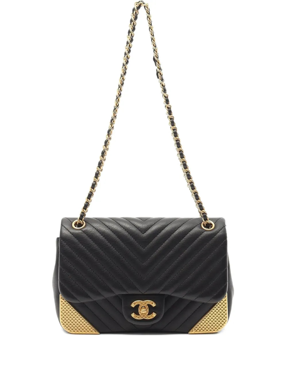 Pre-OwnedCHANEL Pre-Owned2018-2019 V-stitch chain shoulder bag