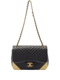 Pre-OwnedCHANEL Pre-Owned2018-2019 V-stitch chain shoulder bag