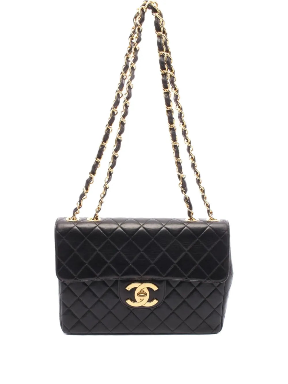 Pre-OwnedCHANEL Pre-Owned1990s matelassé chain shoulder bag