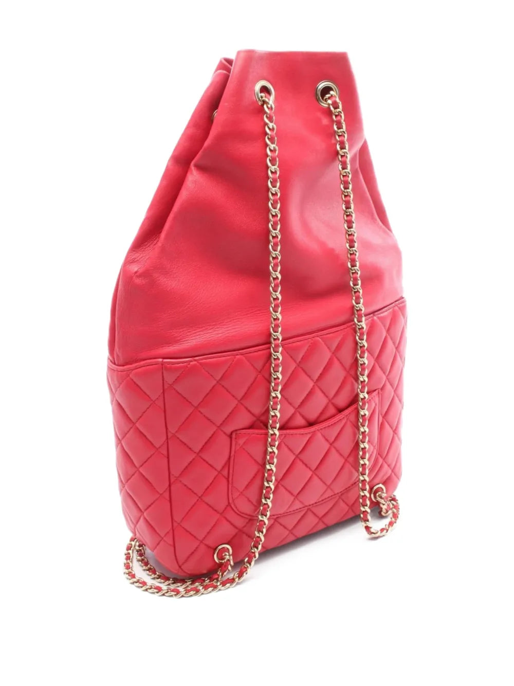 Pre-OwnedCHANEL Pre-Owned2015-2016 quilted chain backpack