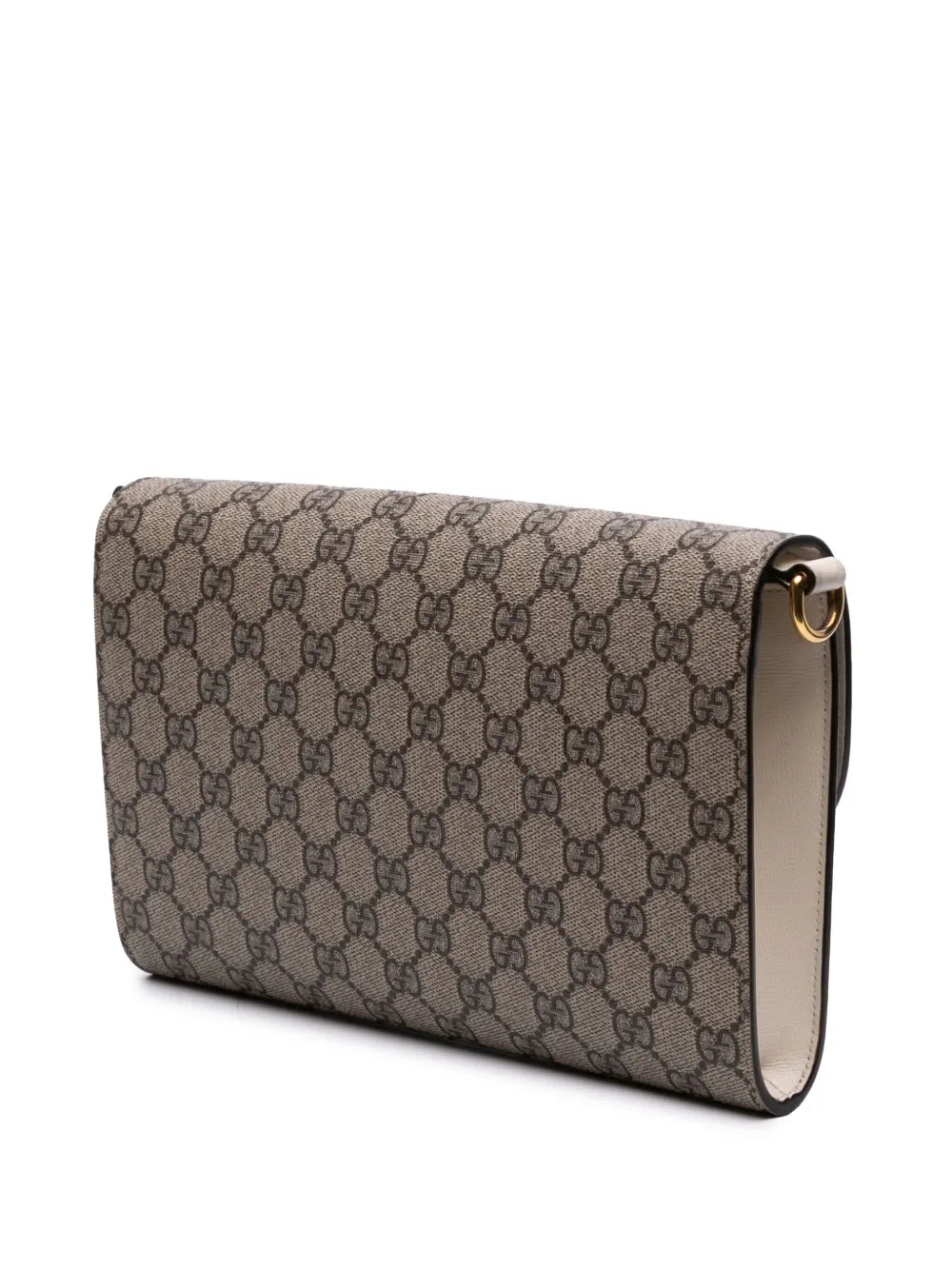 Pre-OwnedGucci Pre-Owned2016-2025 Small GG Supreme Horsebit 1955 satchel