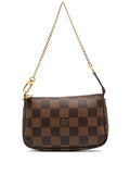 Pre-OwnedLouis Vuitton Pre-Owned2020 Damier Ebene Mini Pochette Accessoires handbag