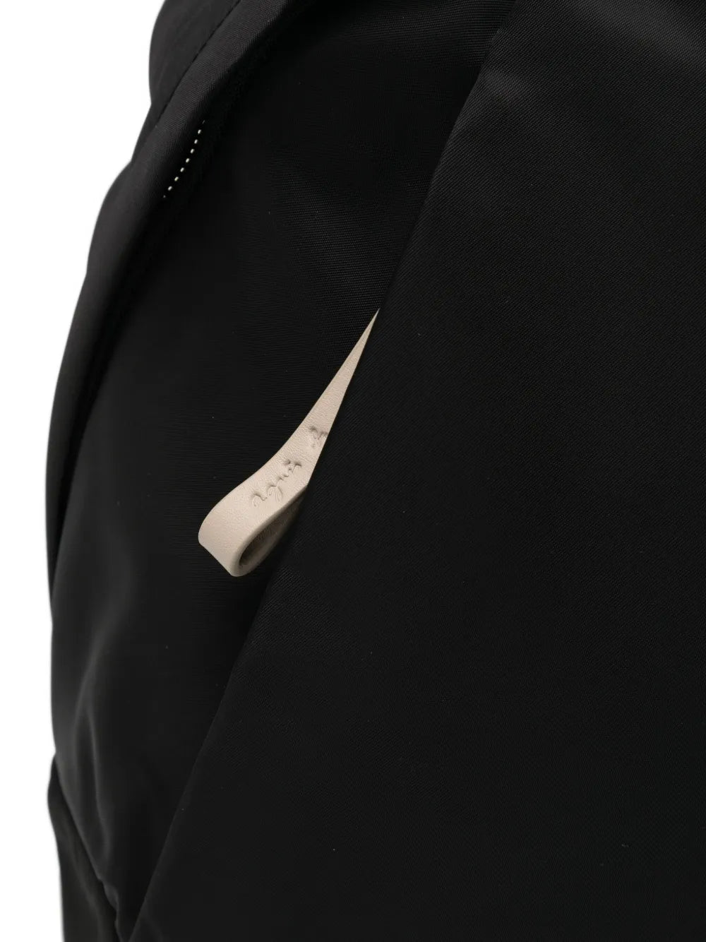 agn? b. logo-plaque backpack