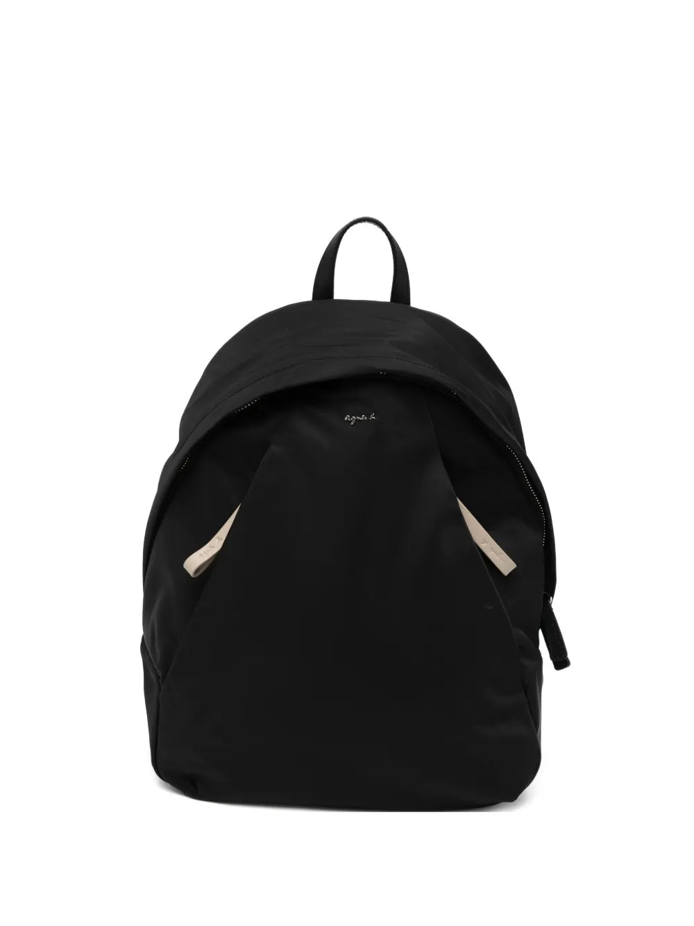 agn? b. logo-plaque backpack