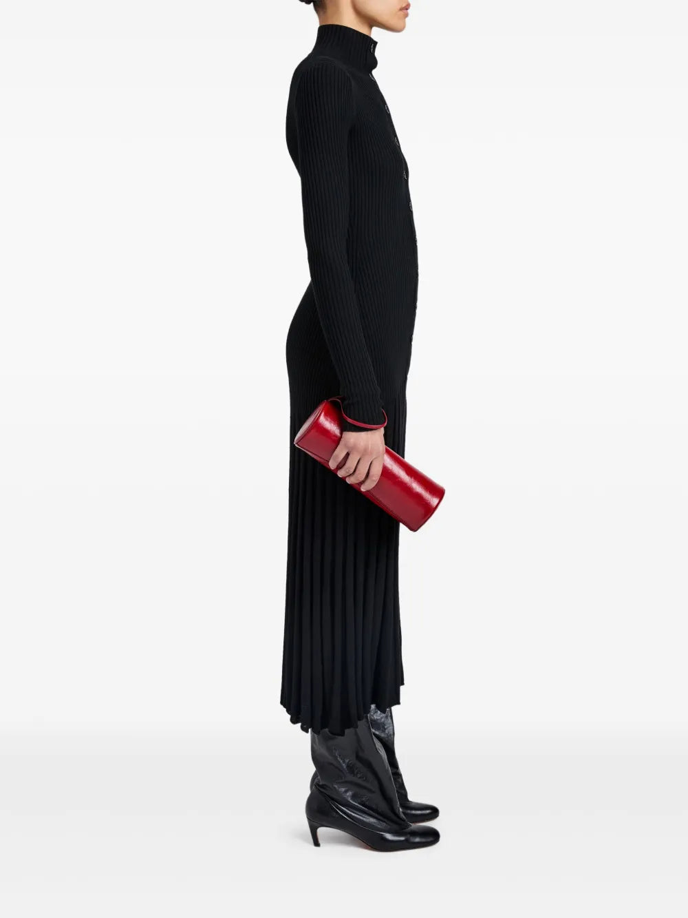 Proenza Schoulercylindrical leather clutch bag
