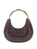 Elisabetta FranchiHobo crocodile-effect jewel-handle tote bag