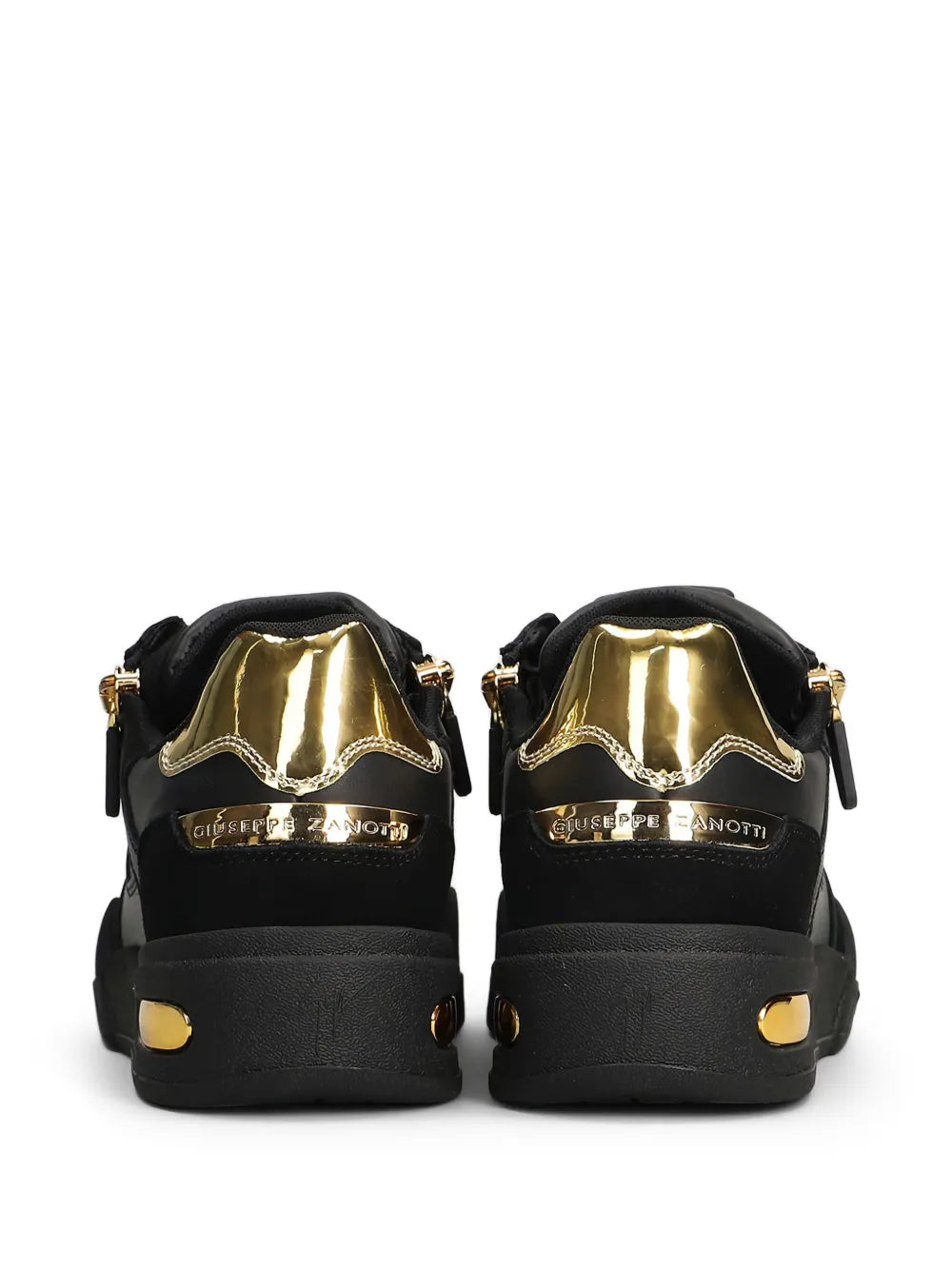 Giuseppe Zanotti Zip-Detail Leather Sneakers