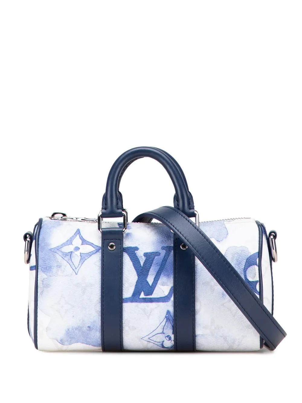 Pre-OwnedLouis Vuitton Pre-Owned2021 Monogram Watercolor Keepall Bandouliere XS satchel